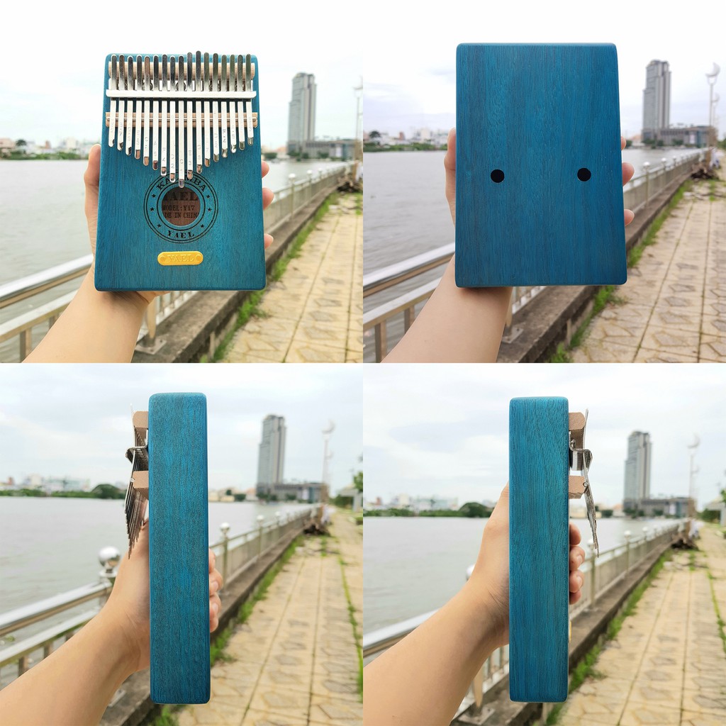 6 MẪU | Kalimba Yael 17 phím | Tặng kèm đầy đủ phụ kiện