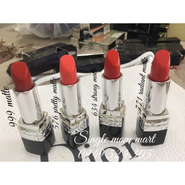 [Dior] (hàng auth) Son thỏi dior rouge matte
