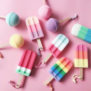 Bông tắm hình cây kem