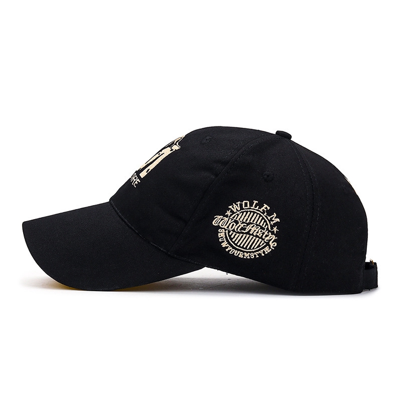 Mũ Lưỡi Trai Hàn Quốc Thêu Chữ M Thời Trang Cho Nam Nữ