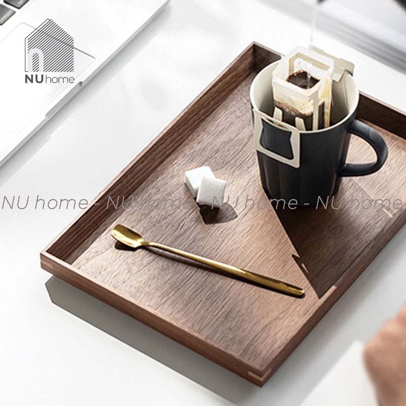 nuhome.vn | Khay gỗ chữ nhật - Insu, khay gỗ cao cấp thiết kế đơn giản được sản xuất với đường nét tinh xảo