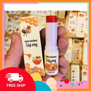 Dưỡng môi sáp ong dưỡng tinh dầu quả gấc