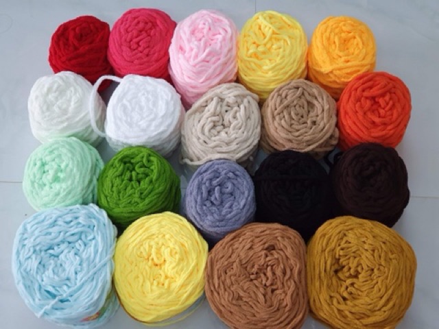 Len Nhung Đũa - Len Bông Sữa