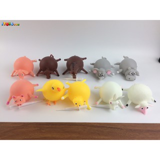 Đồ chơi Squishy Mochi hình động vật bóp mềm