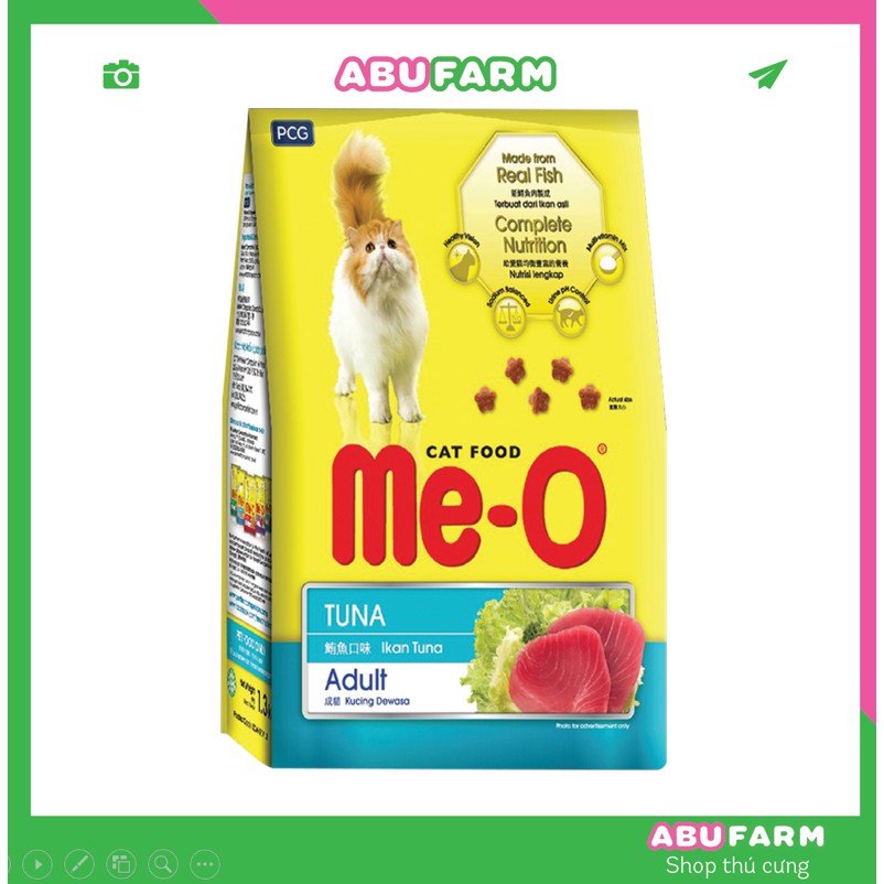 Thức ăn hạt cho mèo trưởng thành Me-O - 1.2kg