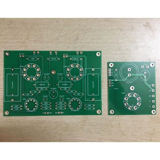 Mạch khuếch đại âm thanh dùng đèn EL34 đơn (02 PCB)