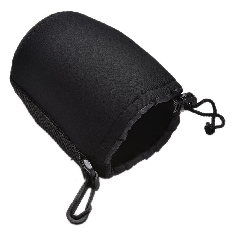 Túi Đựng Ống Kính Máy Ảnh Bằng Cao Su Tổng Hợp Mềm Chống Thấm Nước Size Sml Xl
