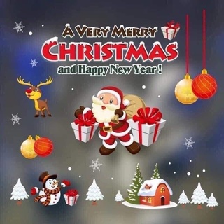 Decan dán trang trí Noel