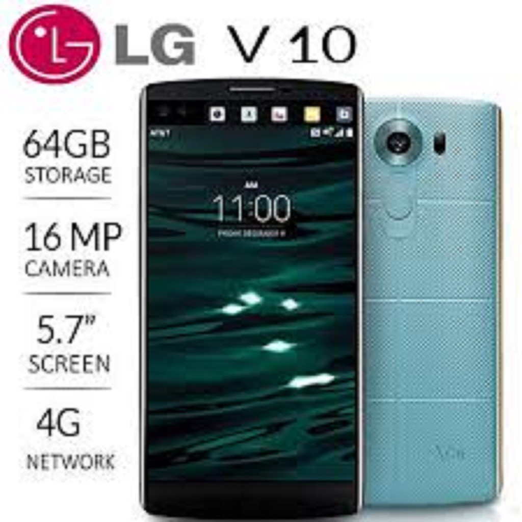 điện thoại LG V10 - LG V10 " 2sim " CHÍNH HÃNG " RAM : 4 GB/ROM : 64GB " { Fullbox } - Chơi PUBG - LIÊN QUÂN mượt