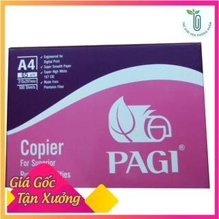 1 ram giấy in  Pagi A4/ ĐL65 - Nhập khẩu Indonesia [ 500 tờ/ram ]