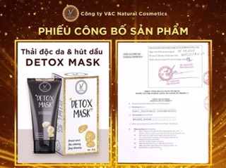 Thải độc da detox Mask