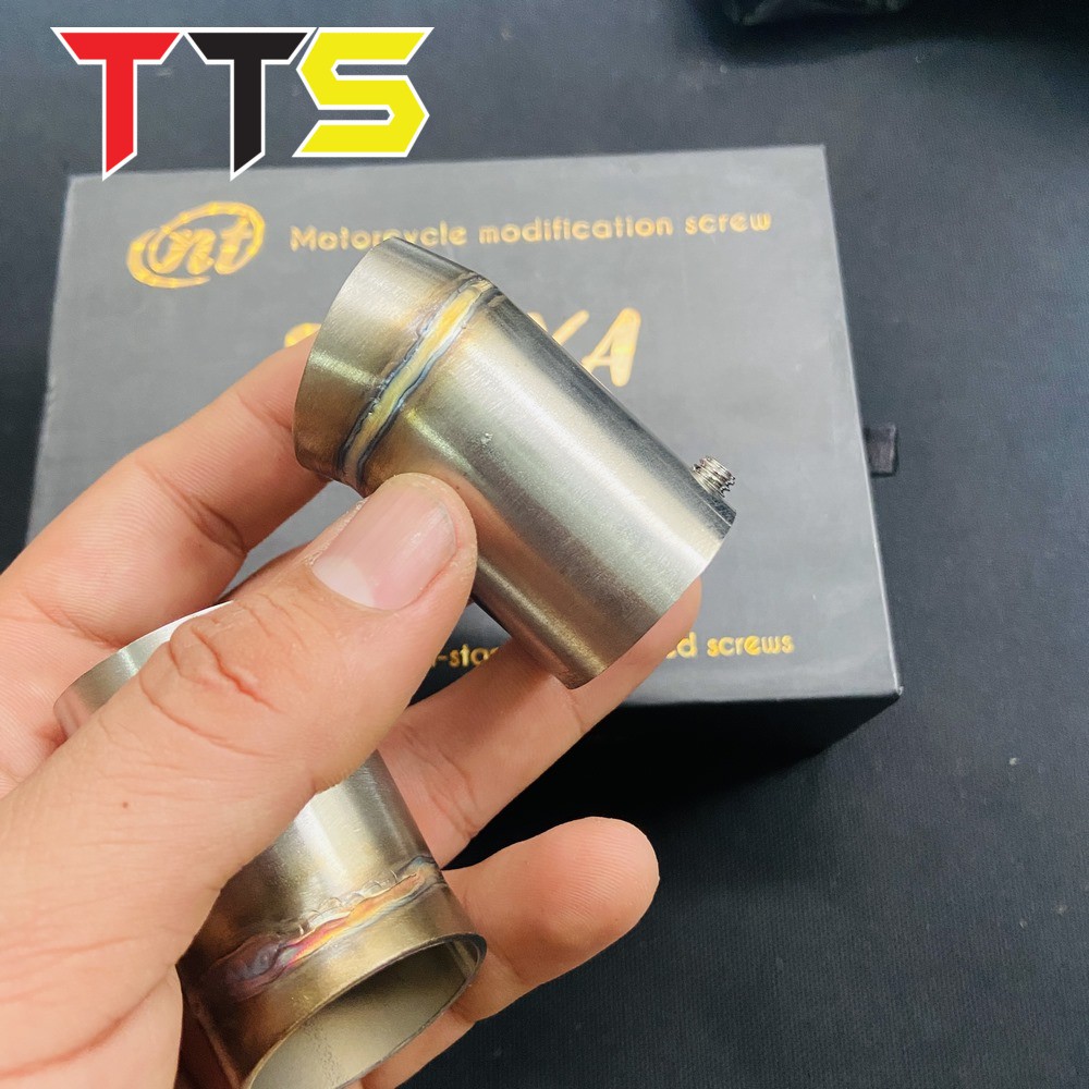 TIÊU PÔ, TIÊU ỐNG XẢ WINNER X CHẤT LIỆU INOX ( CÓ ỐC SIẾT ĐẦY ĐỦ )