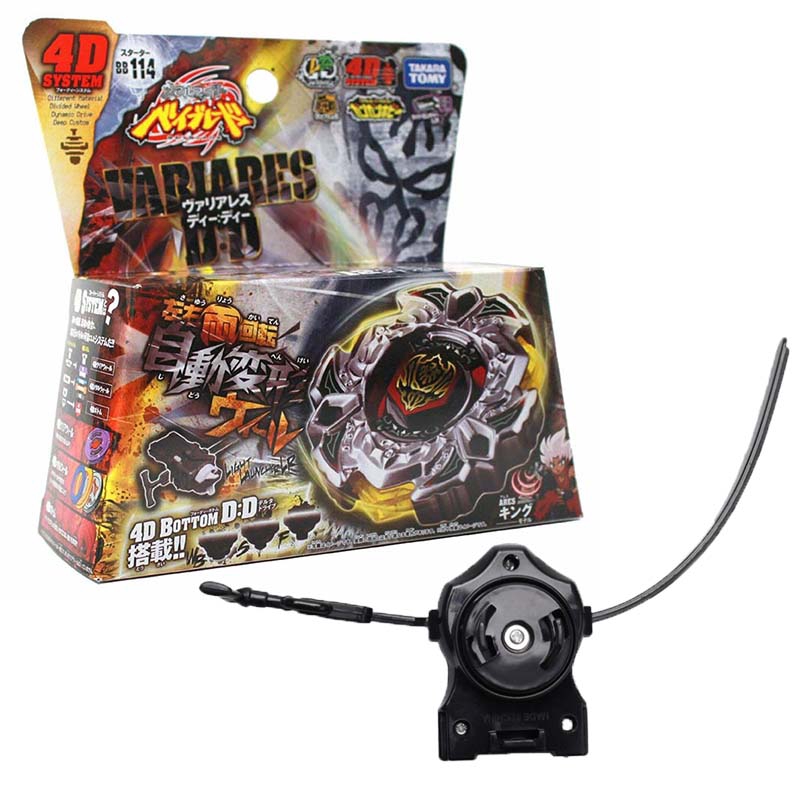 Con quay Beyblade 4D bb114 với kim loại siêu thú vị dành cho các bé Toy Gifts