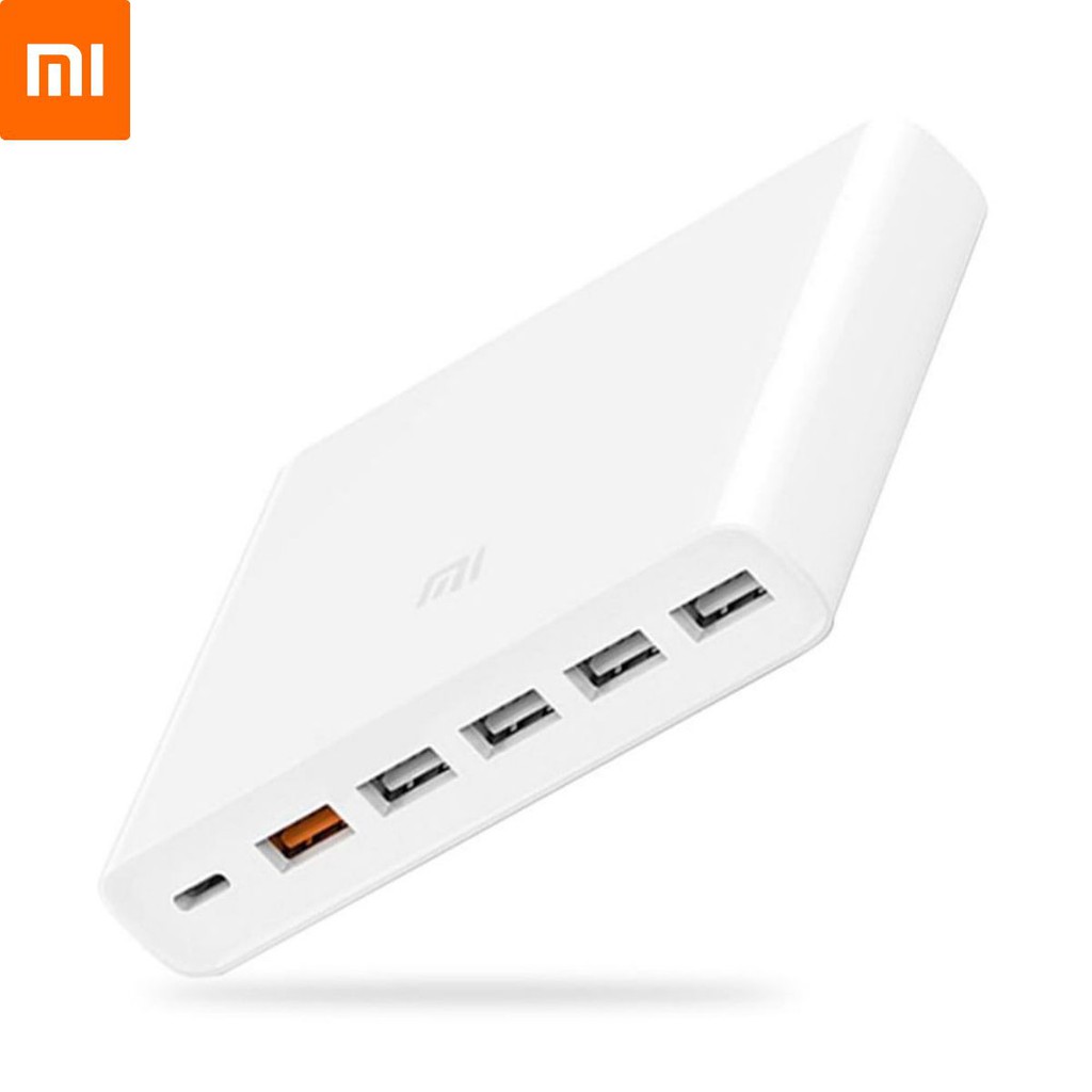 Sạc Xiaomi Super Fast Charger 6 cổng + PD 60W CDQ06ZM - Mi Home VN