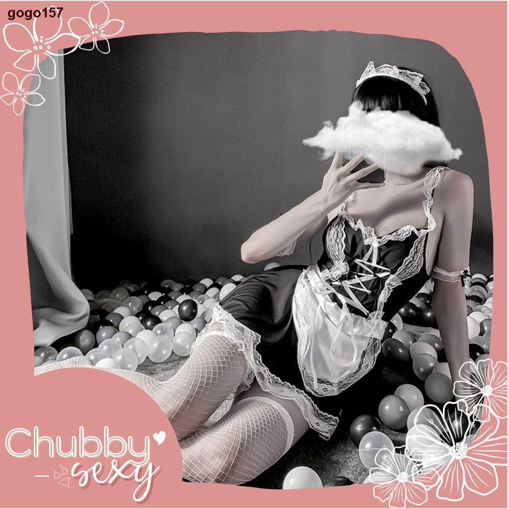 ♞✶❒gogo157Cosplay Hầu Gái Nhật Bản Sexy - Bộ Đồ Ngủ Cô Giúp Việc Quyến Rũ Gợi Cảm - Maid Cosplay Outfit - CPL01-Chubby.S | BigBuy360 - bigbuy360.vn