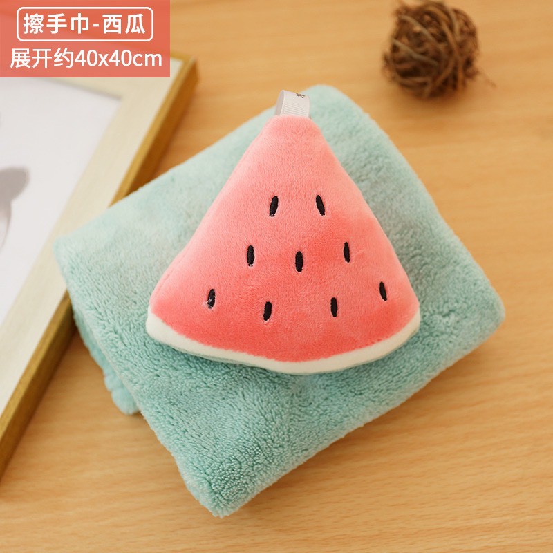 Khăn Lau Tay Đa Năng Hình Trái Cây Mềm Mịn🍓FREESHIP🍓Khăn Lau Nhà Bếp/Nhà Tắm Treo Tường Siêu Thấm Nước DDGD01 Chichi