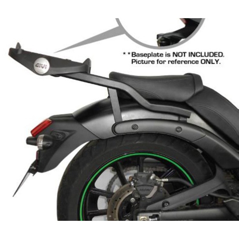 [CHÍNH HÃNG] Baga Givi Cho Vulcan S650 - Cảng Sau Chịu Lực Gắn Thùng, Chở Đồ ChoVulcan S650