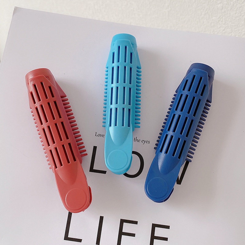 Haimeikang Hair Root Fluffy Clip Bangs Styling Curly Hair Natural Styling Hair Volume