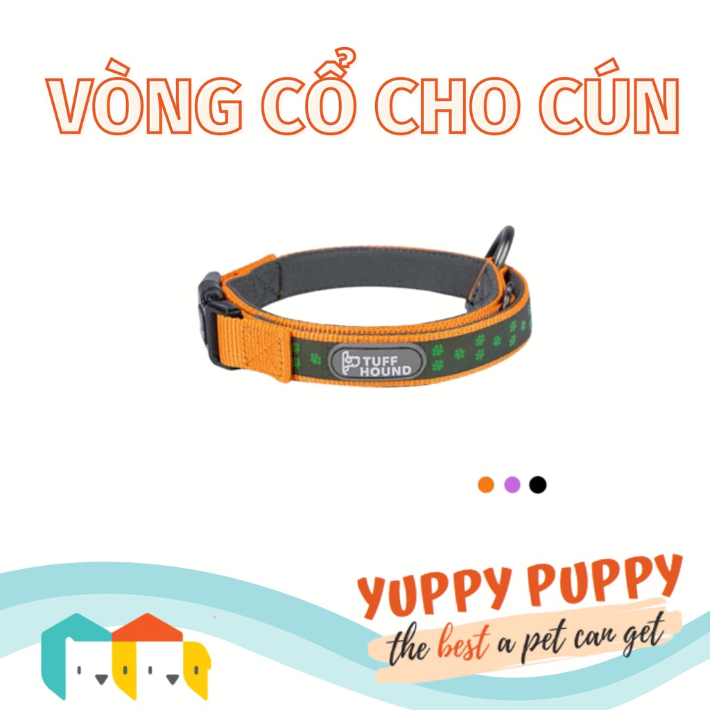 Tuff Hound Vòng cổ phản quang cao cấp cho chó mèo / Thú cưng