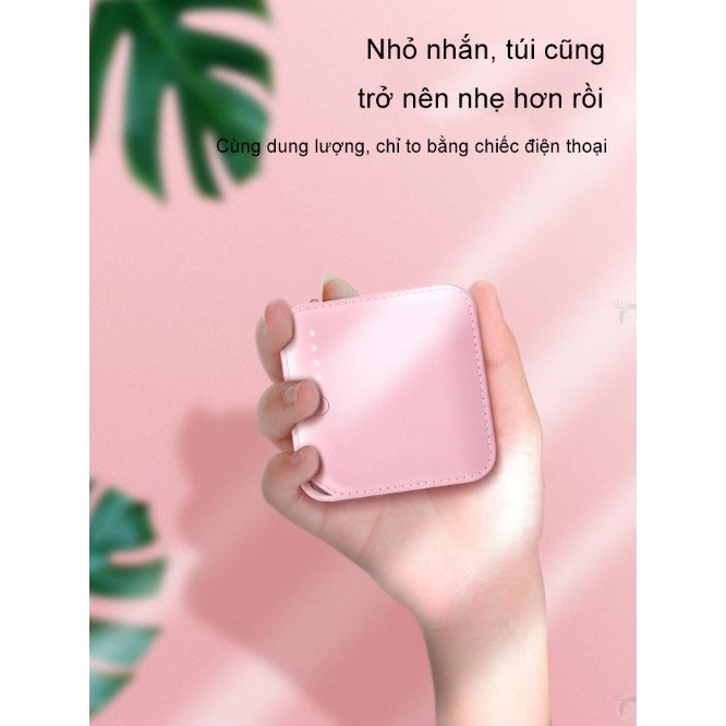 Sạc dự phòng đèn LED nhỏ nhắn 10.000mAh - Home and Garden