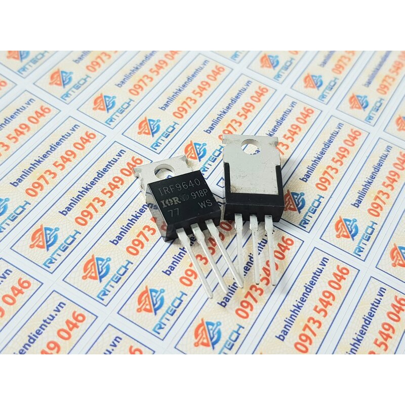 [Combo 3 con] IRF9640 9640 Mosfet Kênh-P 11A/200V TO-220