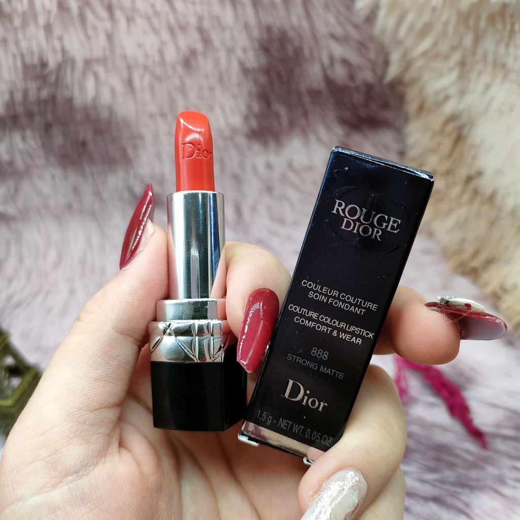 Son Dior Rouge Dior mini 1.5g Cao Cấp Mềm Mại Tự Tin, Đơn Giản nhưng Quyến Rũ