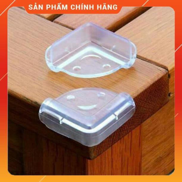 [ HÀNG SIÊU TỐT]  SÉT 4 MIẾNG BỊT GÓC BÀN SILICON