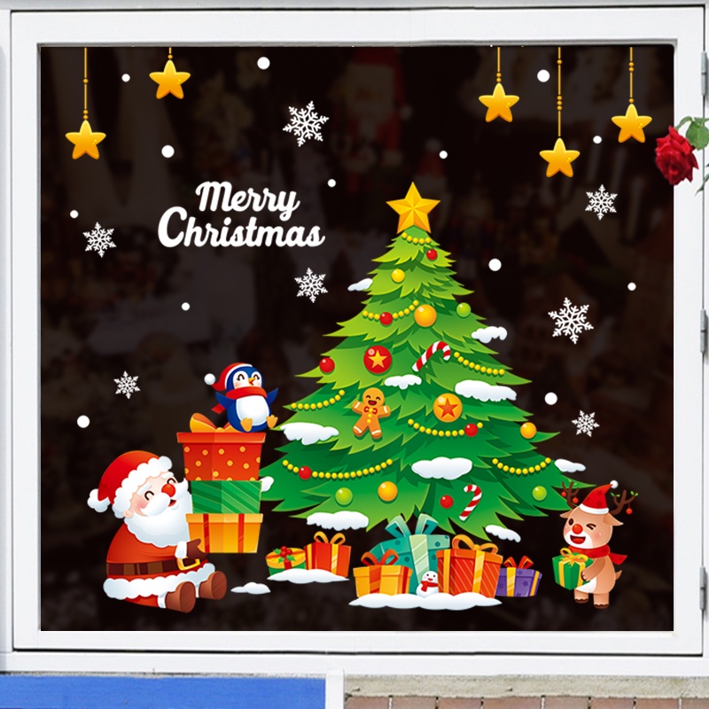 Decal dán kính trang trí Noel 2022 TUNG HOME DECOR | BigBuy360 - bigbuy360.vn