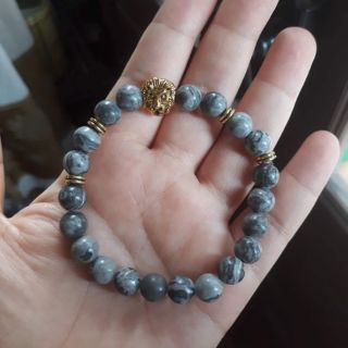 Vòng tay đá mix charm