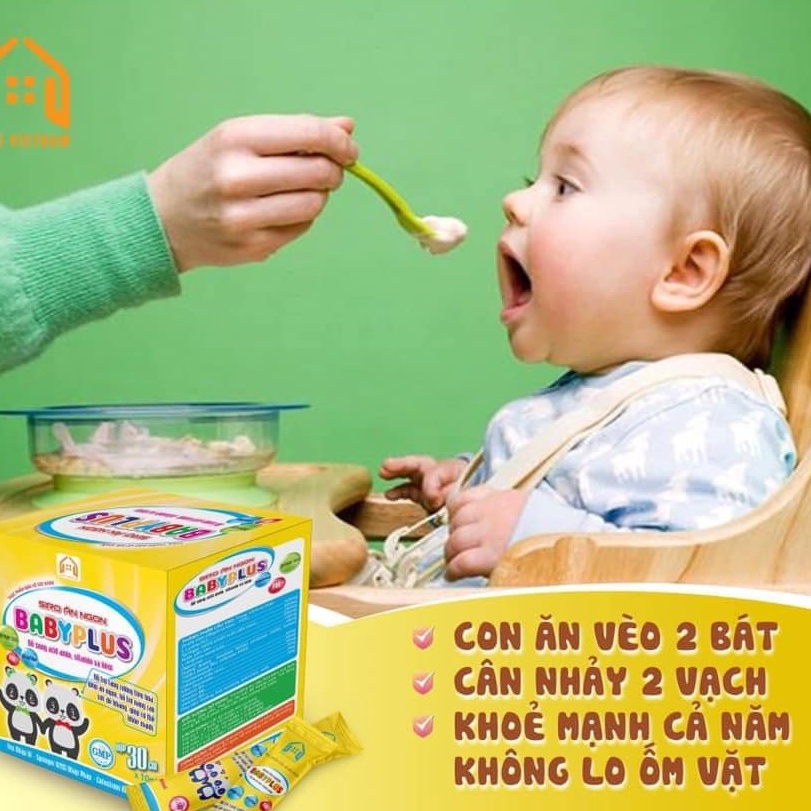 BabyPlus - Siro Ăn Ngon Baby Plus Giúp Bé Hết Biếng Ăn,Tăng Cân,Tăng Đề Kháng,Hết Táo Bón