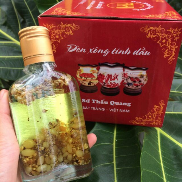Tinh dầu tràm ngâm hoa ném