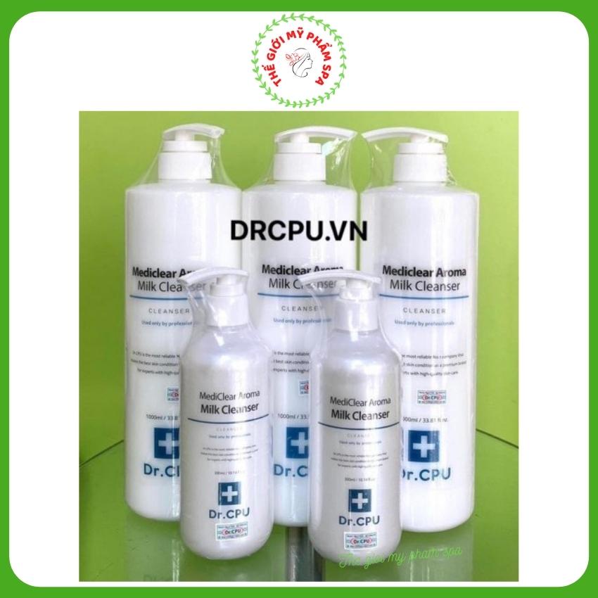 300ml/1000ml Sữa tẩy trang Mediclear Aroma Milk cleanser dùng cho mọi loại da Dr. CPU chính hãng Hàn Quốc | The