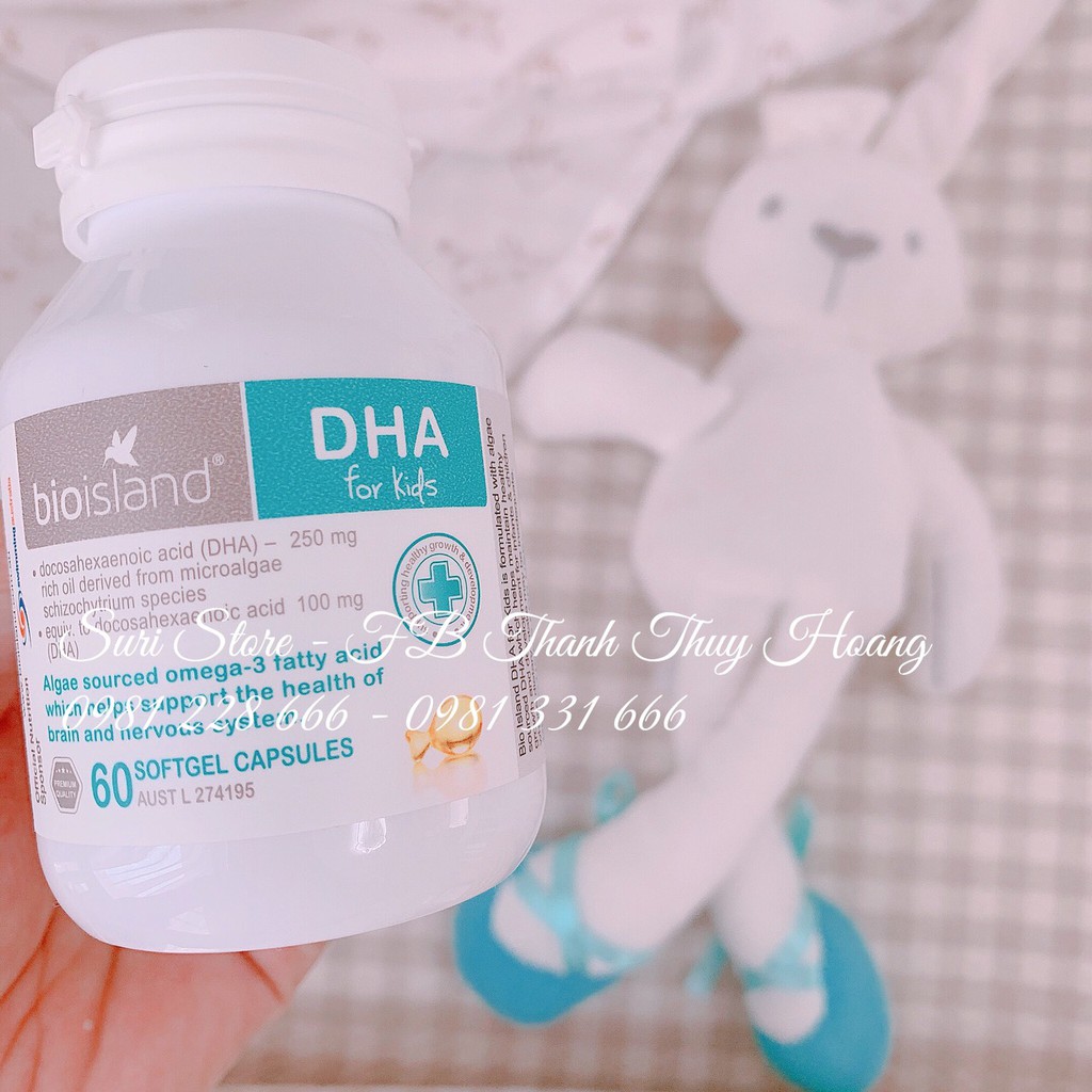 Dha Bioisland for kid 60v 001263 (Hộp)