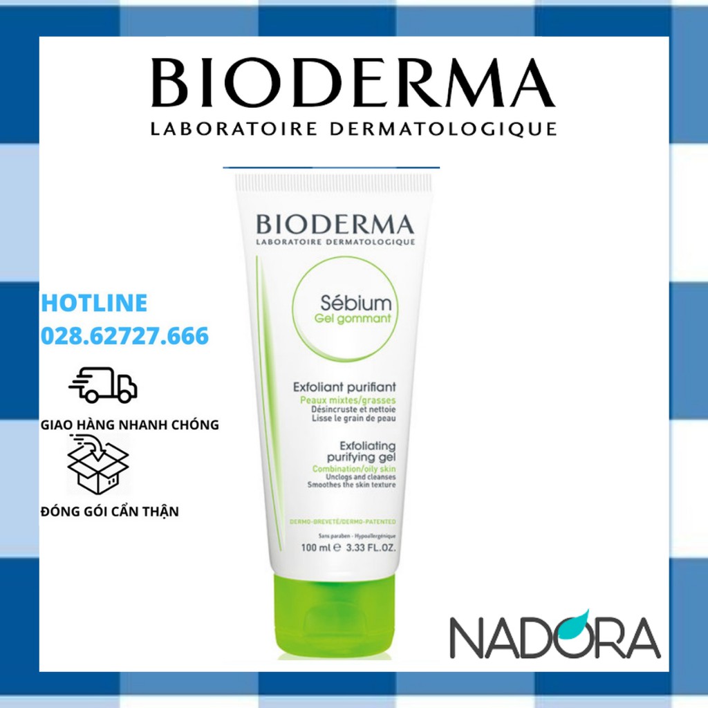 Tẩy Tế Bào Chết Bioderma Sébium Gel Gommant (100ml)