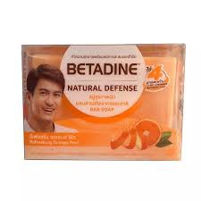 Xà phòng kháng khuẩn Betadine Natural Defense 110g | BigBuy360 - bigbuy360.vn