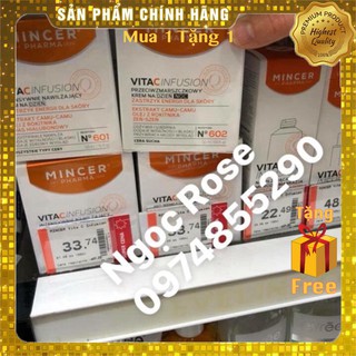 Kem dưỡng da mincer 601 và 602 nội địa Balan