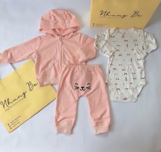 Bộ nỉ Carter 3 chi tiết