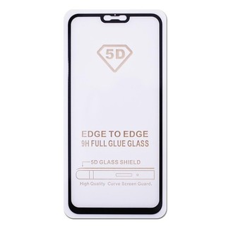 Dán Kính Cường Lực Full Màn Hình 5D Xiaomi Mi8 Lite Phủ Màu Tặng Ốp Dẻo Silicon