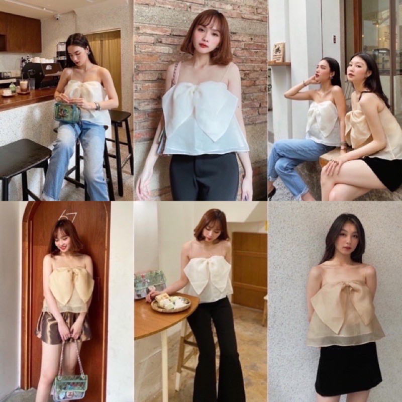 Áo 2 dây bèo tầng ❤️❤️