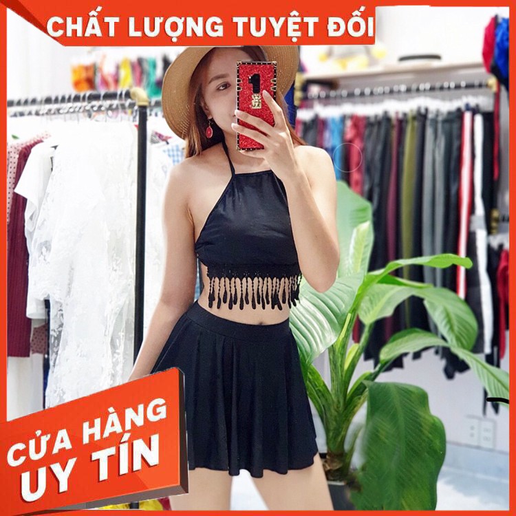 Bikini Yếm Váy, Bộ Bơi Đầy Nữ Tính Cho Các Nàng (Bộ Sưu Tập Đồ Bơi Nữ)