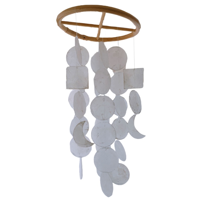 Chuông Gió Vỏ Sò Treo Tường Trang Trí Phòng Cho Bé