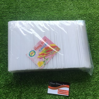 [GIÁ SỈ] Ống Hút trắng đục - Nhựa Đồng Nai