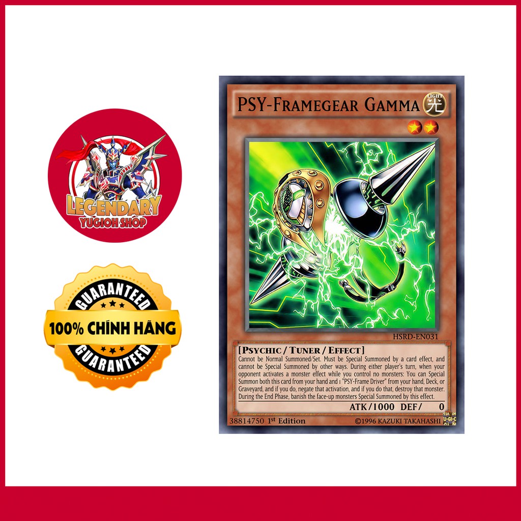 [EN-JP][Thẻ Bài Yugioh Chính Hãng] PSY-Framegear Gamma