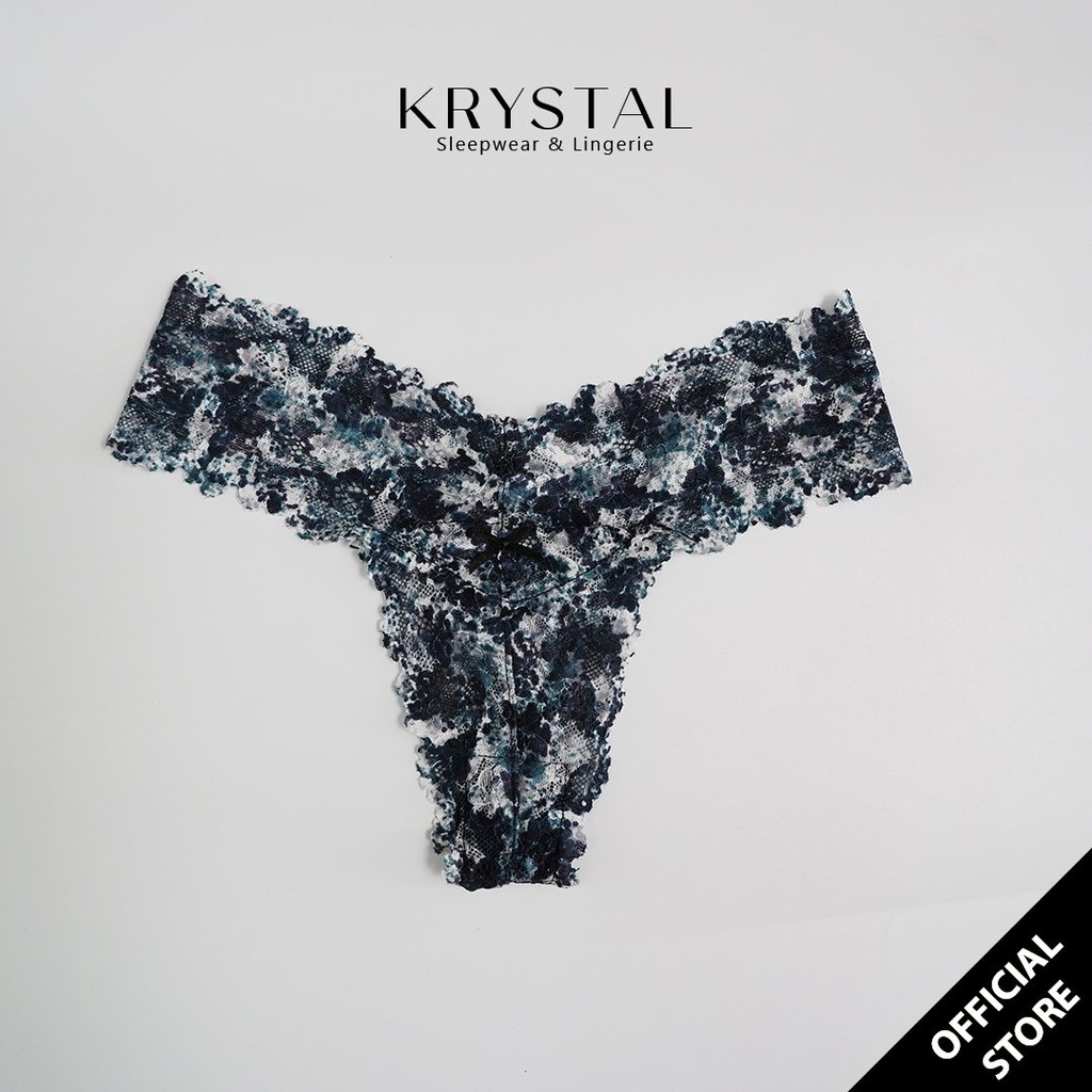 Quần lót ren lọt khe chữ sexy gợi cảm màu họa tiết KRYSTAL KQY03 | BigBuy360 - bigbuy360.vn