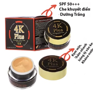 Kem nền chống nắng trắng da 4k plus 5x bb cream protection spf 50 pa+++ thái lan