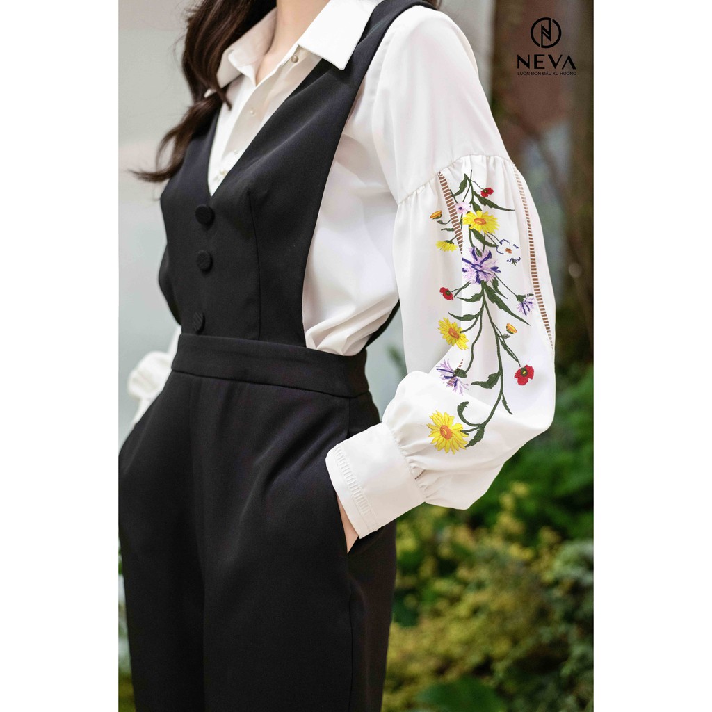 Jumpsuit yếm quần dài NEVA – 20F3W180179T011