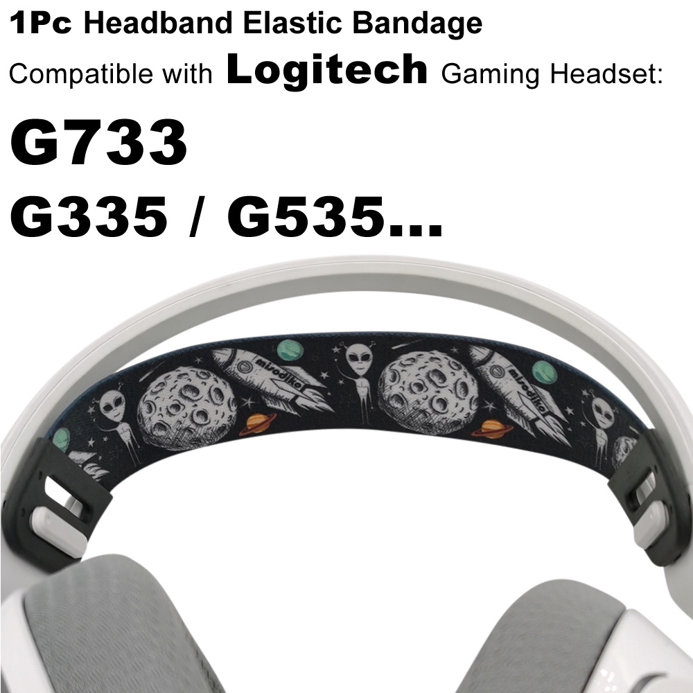 Băng Đô Co Giãn Thay Thế Cho Tai Nghe Chơi Game Logitech G733 G335 G535