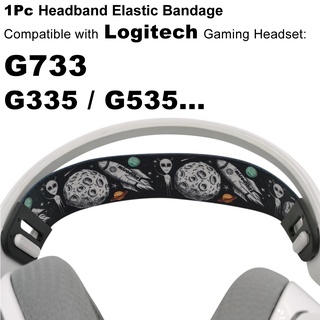 Băng Đô Co Giãn Thay Thế Cho Tai Nghe Chơi Game Logitech G733 G335 G535