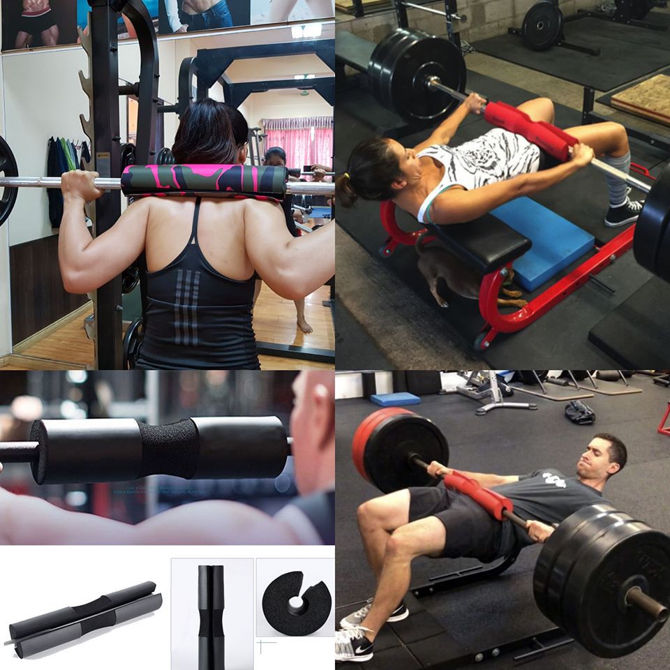 Đệm lót gánh tạ Squat, tập gym, hip thrust