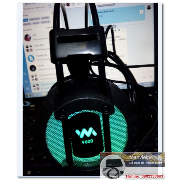 Tai nghe  WangMing WM9600 | headphone wang ming 9600